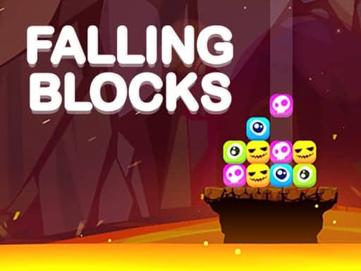 Capture d'écran de Falling Blocks - Halloween Challenge