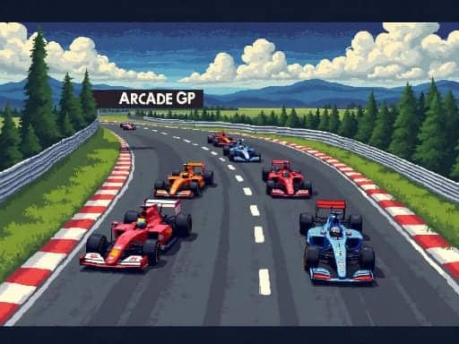 Capture d'écran de Arcade GP