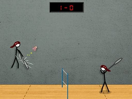 Capture d'écran de Stick Figure Badminton 2