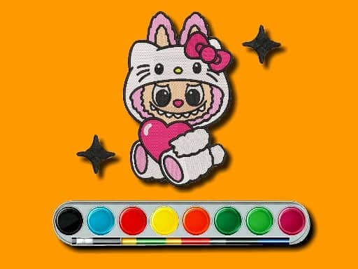 Capture d'écran de Labubu Coloring Adventure