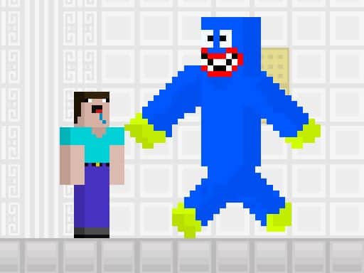 Capture d'écran de Noob vs Blue Monster