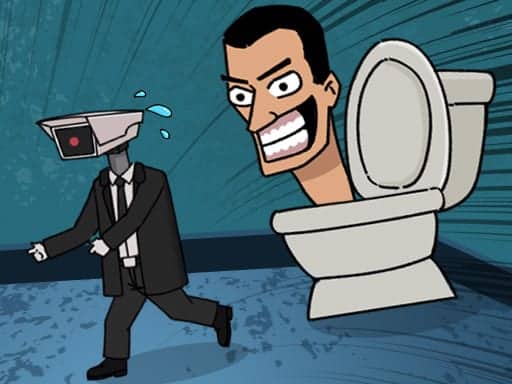 Capture d'écran de Skibidi Toilet Haunted Dorm