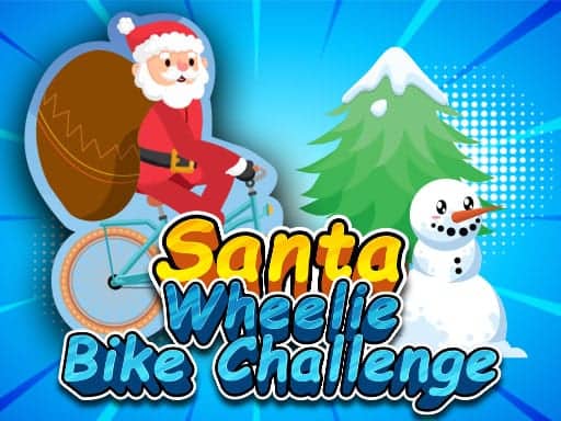Capture d'écran de Santa Wheelie Bike Challenge