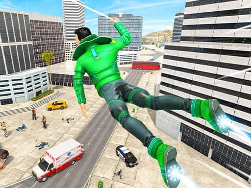 Capture d'écran de Spider Rope Hero City Fight