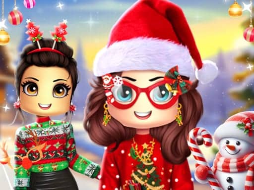 Capture d'écran de Roblox Christmas Dressup