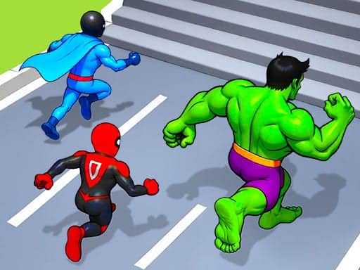 Capture d'écran de Hero Transform Race