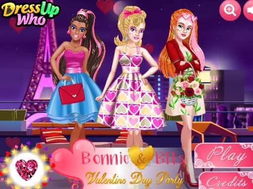 Capture d'écran de Bonnie and BFFs Valentine Day Party