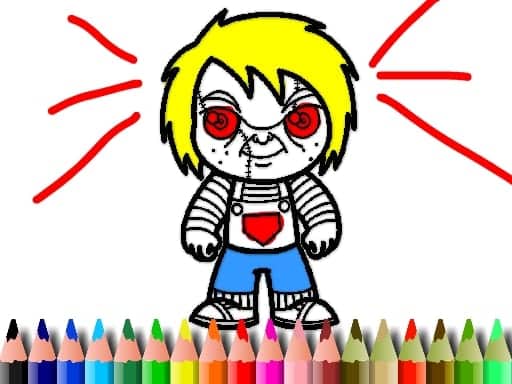 Capture d'écran de Scary Boy Coloring Book