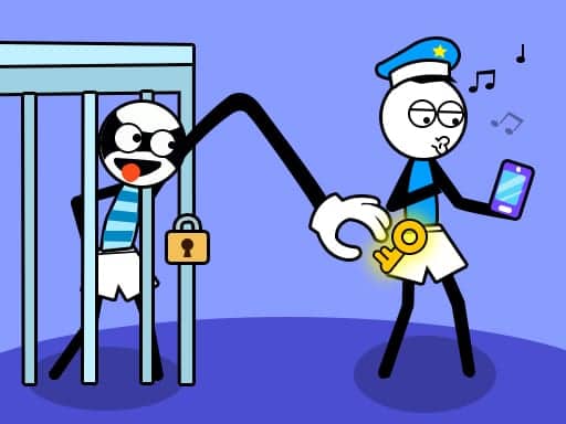 Capture d'écran de Stickman Troll Thief Puzzle