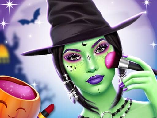 Capture d'écran de Spooky Halloween Makeover