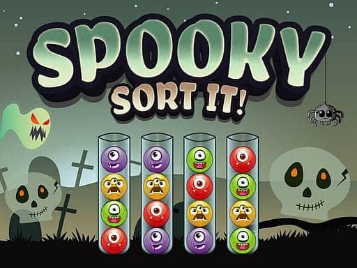 Capture d'écran de Spooky Sort It