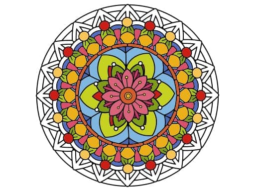 Capture d'écran de Mandala Coloring Book