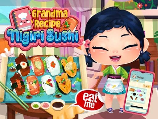 Capture d'écran de Grandma Recipe Nigiri Sushi