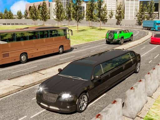 Capture d'écran de Limousine Car Game Simulator