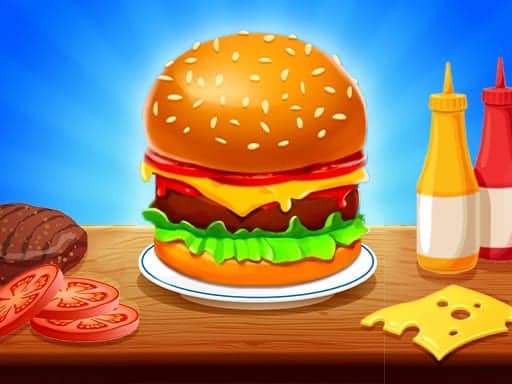 Capture d'écran de Burger Cafe - Cooking Games For Kids