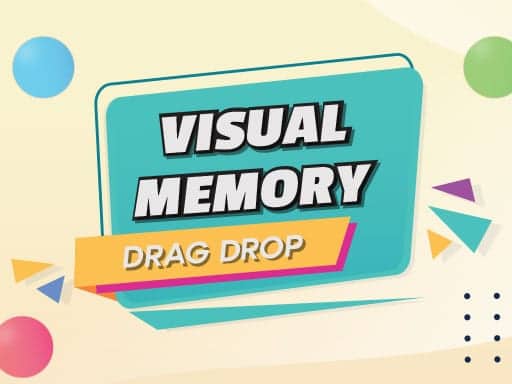 Capture d'écran de Visual Memory Drag Drop