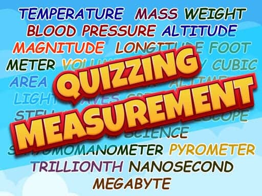 Capture d'écran de Quizzing Measurement