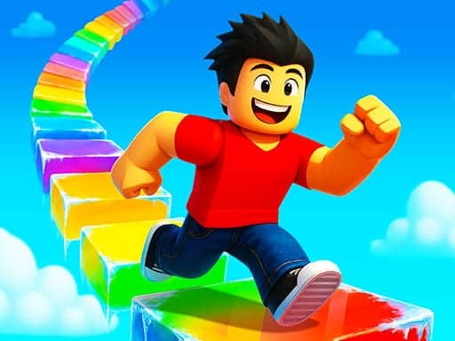 Capture d'écran de Obby Rainbow Tower