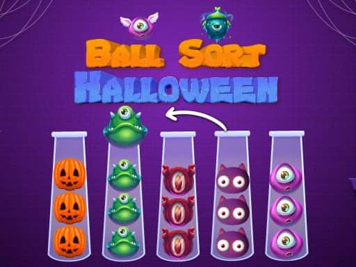 Capture d'écran de Ball Sort Halloween