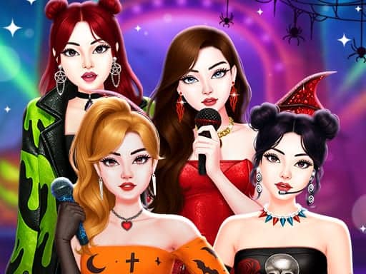Capture d'écran de Black Pink Halloween Concert