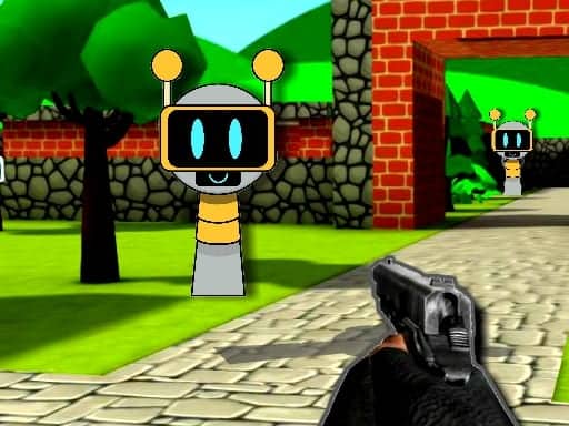 Capture d'écran de Sprunki 3D Shooter