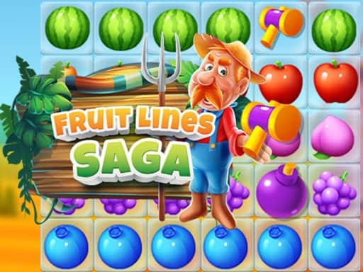 Capture d'écran de Fruit Lines Saga