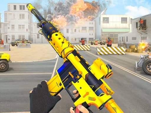 Capture d'écran de TPS Gun War Shooting Games 3D