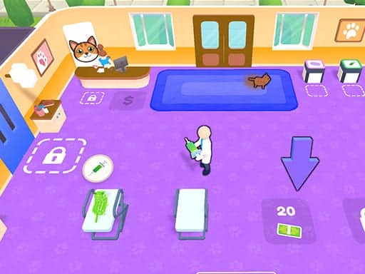 Capture d'écran de Pet Doctor Business Tycoon-Pet care game