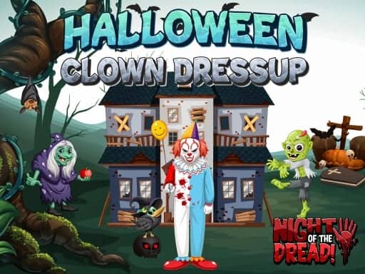 Capture d'écran de Halloween Clown Dressup