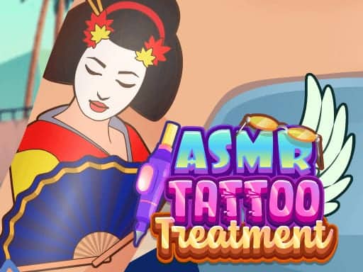 Capture d'écran de ASMR Tattoo Treatment