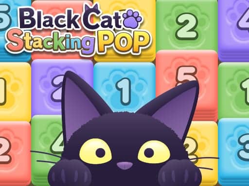 Capture d'écran de Black Cat Stacking POP