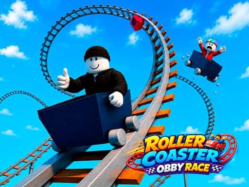 Capture d'écran de Roller Coaster: Obby Race