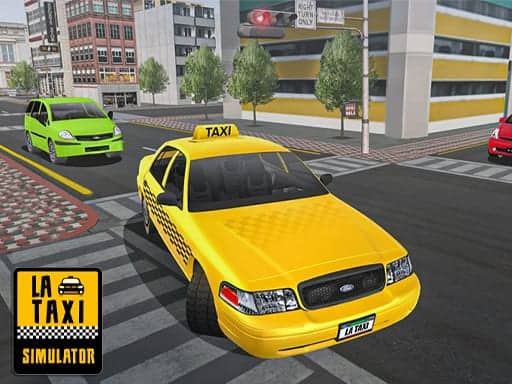 Capture d'écran de LA Taxi Simulator