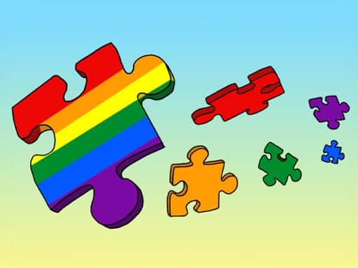 Capture d'écran de LGBT Jigsaw Puzzle - Find LGBT Flags
