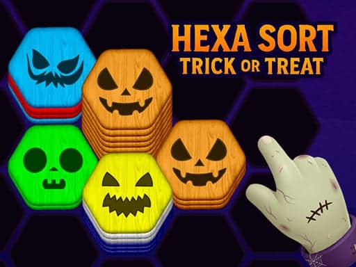 Capture d'écran de Hexa Sort Trick or Treat