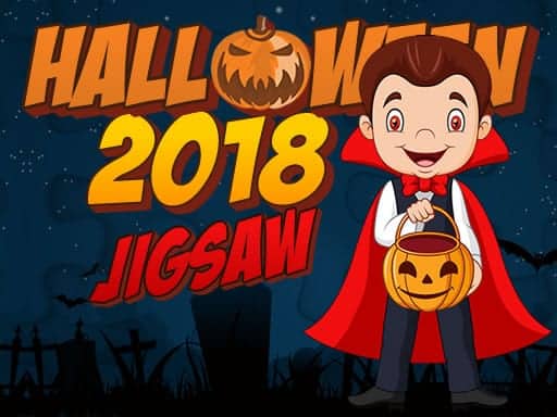 Capture d'écran de Halloween 2018 Jigsaw