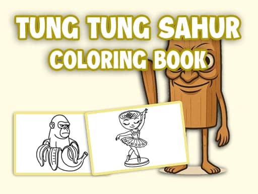 Capture d'écran de Tung Tung Sahur Coloring Book