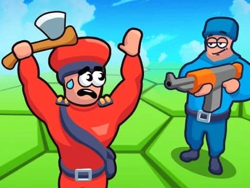 Capture d'écran de Tile Hex World: Red vs Blue