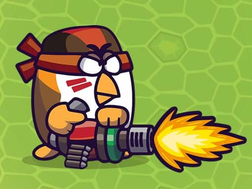 Capture d'écran de Chicken Wars Merge Guns