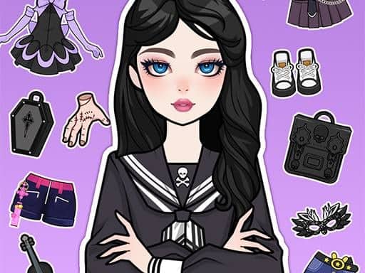 Capture d'écran de Magical Diary: Paper Dress Up