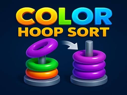 Capture d'écran de Color Hoop Sort