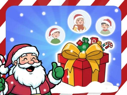 Capture d'écran de Gift Merge Santa World Tour
