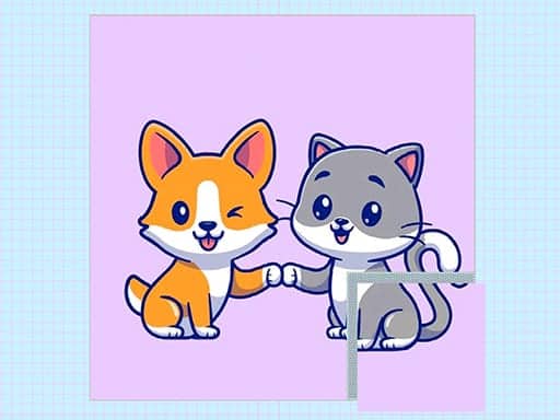 Capture d'écran de Cats and Dogs Puzzle