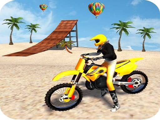 Capture d'écran de Motocross Beach Game: Bike Stunt Racing