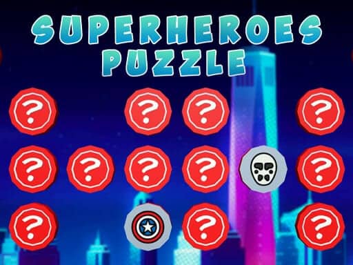 Capture d'écran de SuperHeroes Puzzle