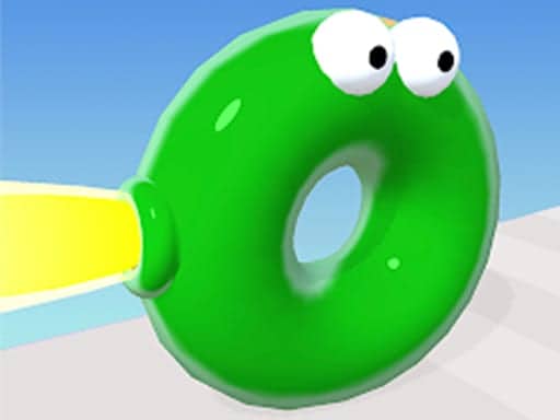 Capture d'écran de Bouncy Blob Race: Obstacle Course