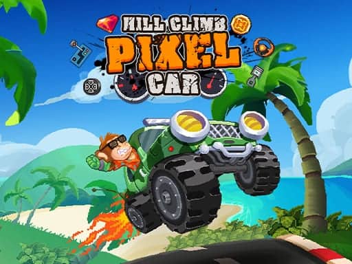 Capture d'écran de Hill Climb Pixel Car