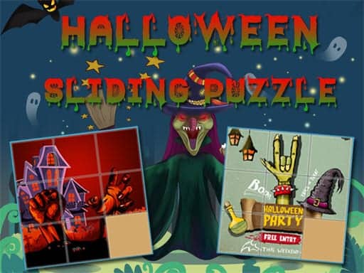 Capture d'écran de Halloween Sliding Puzzle