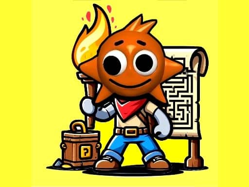 Capture d'écran de Sprunki Torches Maze