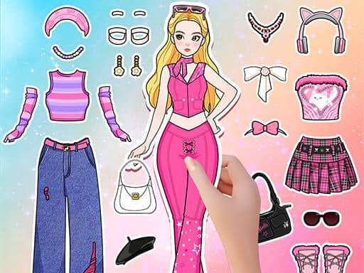 Capture d'écran de Paper Doll Diary: Dress Up DIY
